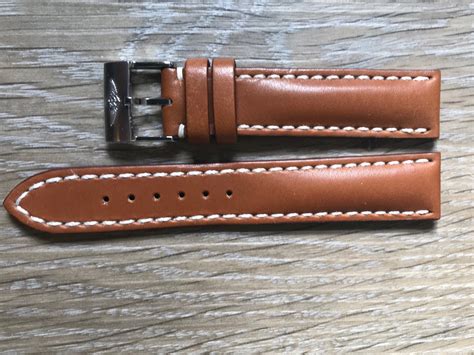 breitling lederen band|breitling leather straps.